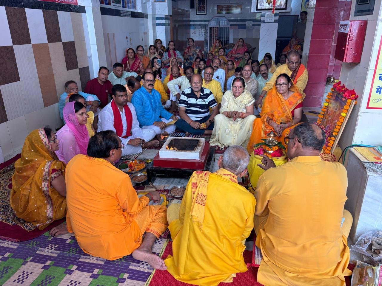 श्री जन कल्याणेश्वर महादेव मंदिर में विश्व कल्याण हेतु गायत्री महायज्ञ